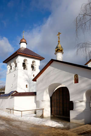 Entrance to the Temple of the Reigning Icon of the Mother and the bell tower