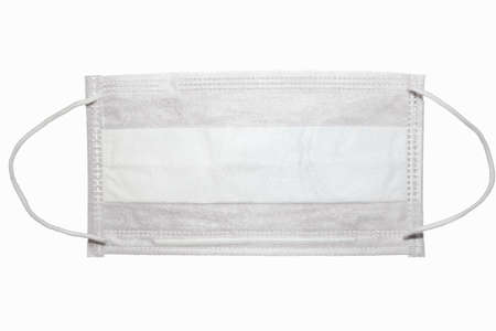 Surgical mask protective mask  copy space for text.  coronavirus outbreak. Isolate