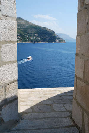 Croatia, Southern Dalmatia, Dubrovnikの写真素材