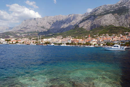 Croatia, Dalmatia, Makarska rivieraの写真素材