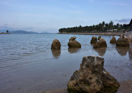 Diamond bay in Khanh Hoa Province, Nha Trang, Vietnamの写真素材