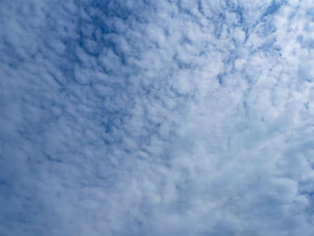 cloudy sky. White fluffy clouds on a blue sky in summer. The sky to replace the tool, the usual...