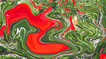 Abstract green-red background. A lot of colors and different lines.の写真素材