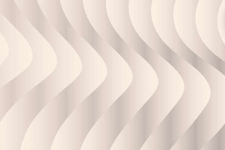 Abstract wave background imitating yellowish sheets of paper. Abstract light background with wavy light beige lines. Texture of paper sheetsの写真素材