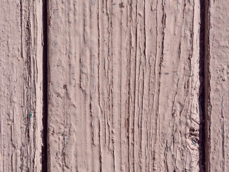 Painted wooden board texture. Old vertical brown wooden planks outdoors. vintage wood texture backgroundの写真素材