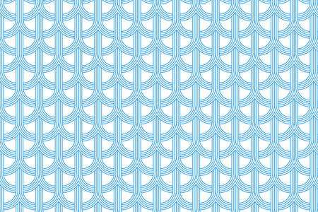 Abstract geometric blue background pattern. Stripe wave vector pattern for background or designのイラスト素材