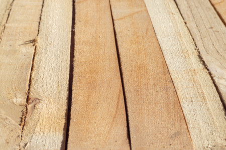 wooden background. Light and dark wooden dry boards for the design backgroundの写真素材