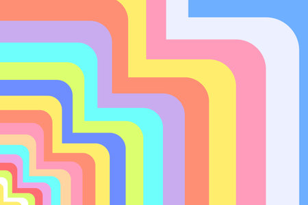 Vector abstract multicolored geometric shapes background design