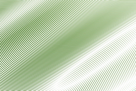 Abstract luxurious pale green striped background. Vector oblique wavy texture of lines. The perfect style for your business designのイラスト素材