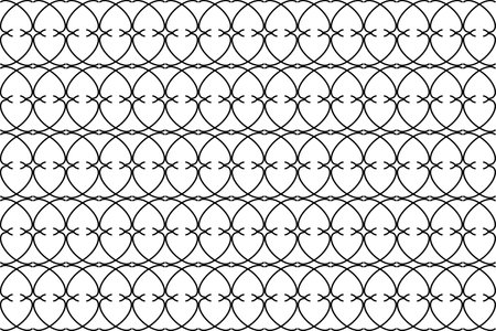 Abstract Geometric Black Hipster Art Deco Pattern Printのイラスト素材