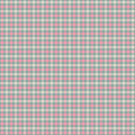 Checkered fabric tartan textile vector seamless pattern backgroundのイラスト素材
