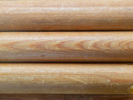 Natural wood for use as a background. wooden background wood logsの写真素材