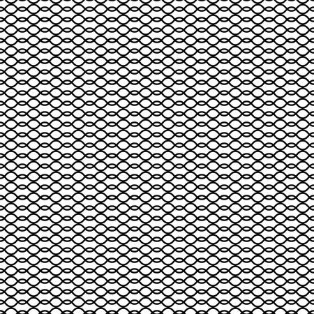 Seamless mesh background of ovals of different sizes for design, printのイラスト素材