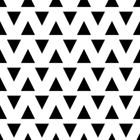 Seamless abstract vector geometric background with triangles for designのイラスト素材