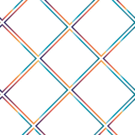 Luxury gradient geometric seamless pattern with different-sized rectangles for background, design, wallpaper, flyers, templates, coversのイラスト素材