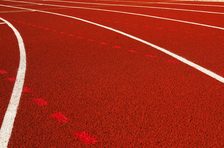 Fragment of the  running racetrackの写真素材