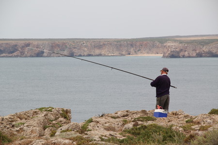 Portugal, the Algarve coastの写真素材