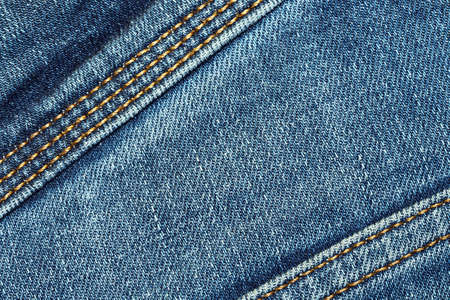 Blue texture background, jeans texture, fabric. Denim jeans background.