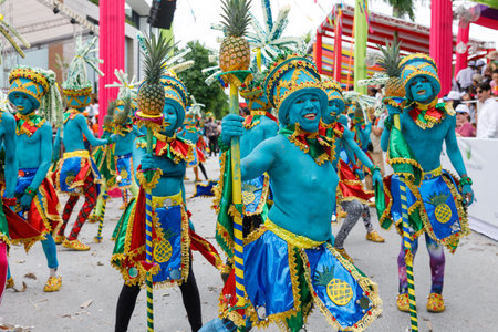 02.04.2023 Dominican Republic Punta Cana Annual Carnival.のeditorial素材