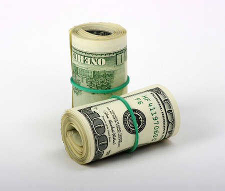 heap of dollars, money の写真素材