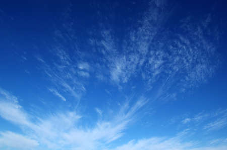 blue sky background with white cloudsの写真素材