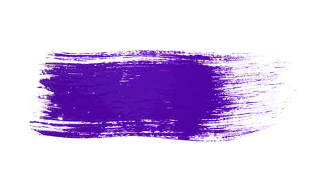 paint brush texture isolated on whiteの写真素材