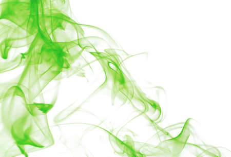 ink in water on a white backgroundの写真素材