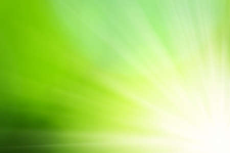 Green blurred background and sunlightの写真素材