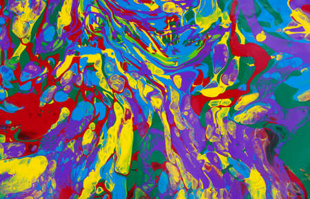 abstract background color paint mixed flows