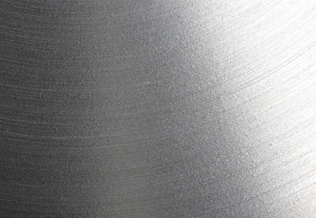 Brushed steel plate texture with reflections