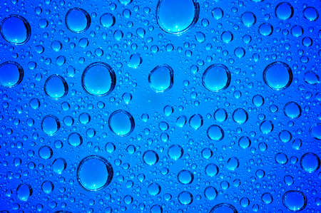 Background of water drops on glass