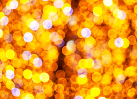 Beautiful background defocus gold lights.の写真素材
