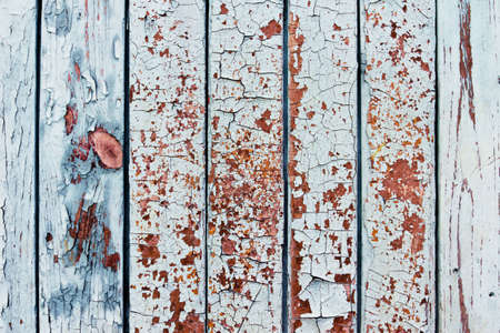 abstract color background of old painted boardsの写真素材