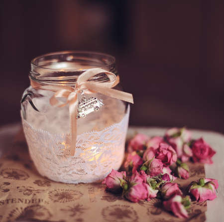 wild flowers and beautiful bankの写真素材