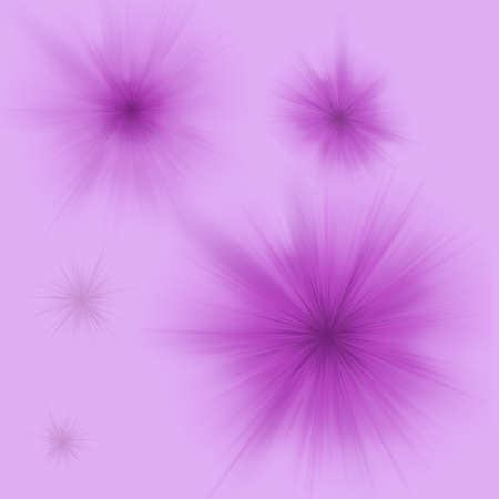purple abstract background with flashes of different sizesの写真素材