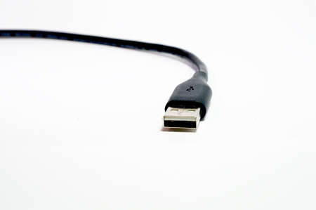 USB cableの写真素材