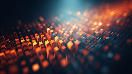 Abstract futuristic background 3d wallpaper