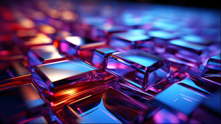Abstract futuristic background 3d wallpaperの写真素材