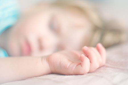 Baby handの写真素材