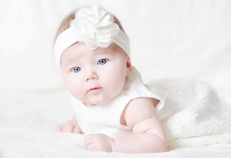 Baby girlの写真素材