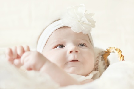 Baby girlの写真素材