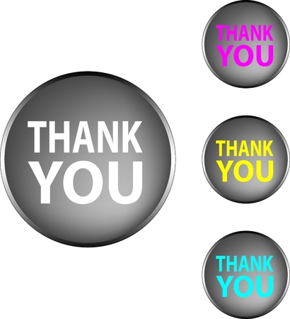 vector  thank you のイラスト素材