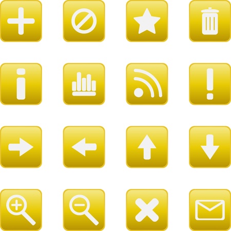 Collection of vector iconsのイラスト素材