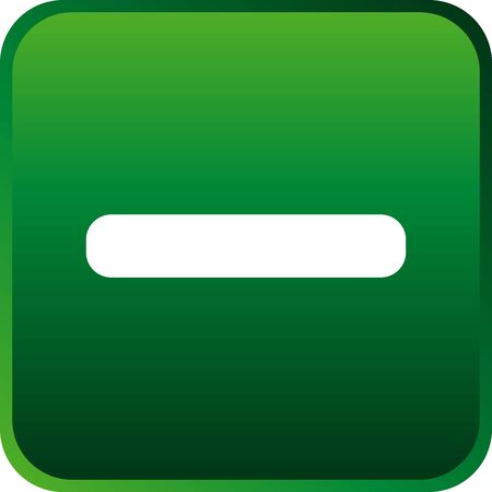 The glossy vector button - minus for the Internet and businessのイラスト素材