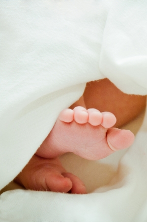 Baby feetの写真素材