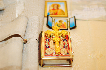 Orthodox church interiorの写真素材