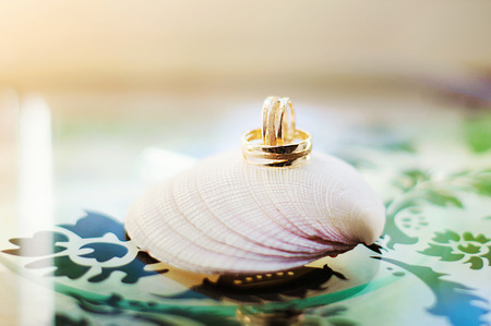 wedding ringsの写真素材