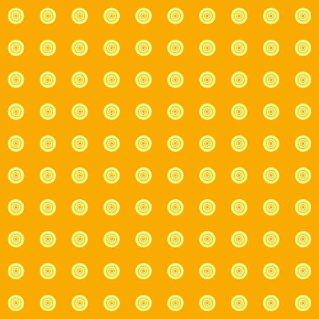 Simple colored background with circles. Vector image.のイラスト素材