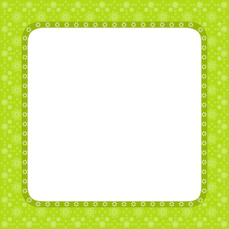 Green Vintage Frame Design For Greeting Card.のイラスト素材