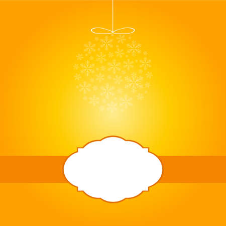 Abstract Christmas background with snowflakes. Winter card.のイラスト素材